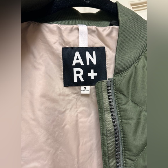 COPY - Alp N Rock metro quilted Bomber jacket sz Small olive green Never Worn - Picture 11 of 12